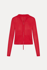 x JENNIE Atlas Knit Hoodie - Lip Tint