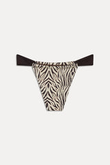 Beckett Micro Bikini Bottom - Zebra
