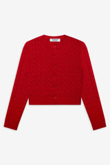 Dudley Cable Knit Cardigan - Heartstrings