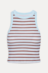 Emma Striped Tank Top - Verona Stripe