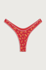 Full Moon Micro Bikini Bottom - Summer Flower