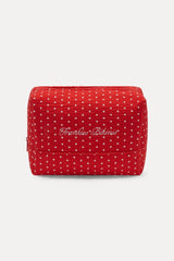 Holiday Cosmetic Bag - Holiday Dot