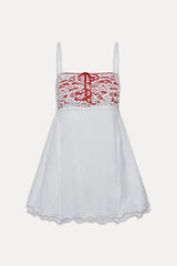 Imani Cotton Mini Dress - Sweet Bloom