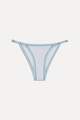Luna Cheeky Eyelet Bikini Bottom - Spring Cloud
