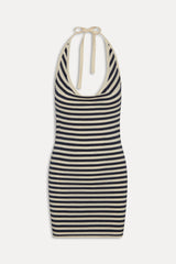 Moon Cloud Knit Mini Dress - Barefoot Stripe
