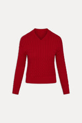 Prince Cable Knit Sweater - Heartstrings