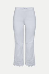 Twilight Capri Pants - White