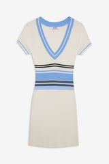 Uptown Knit Mini Dress - Hampton Stripe