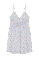 Airy Poplin Mini Dress - Cottage Meadow