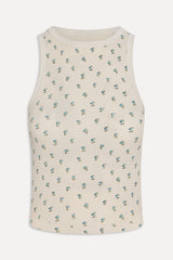 Emma Thermal Tank Top - Spring Dreaming