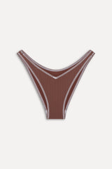 Harper Cheeky Bikini Bottom - Brown Sugar