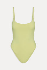 Juliet Cheeky One Piece Swimsuit - Yellow Mojito