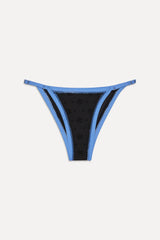 Luna Cheeky Eyelet Bikini Bottom - Eclipse