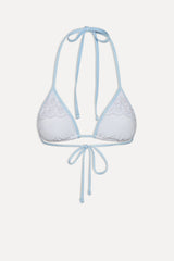 Nick Skimpy Triangle Bikini Top - Spring Cloud