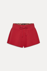 Noah Mini Shorts - Strawberry Red